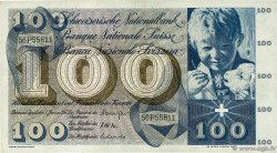 100 Francs SUISSE  1967 P.49i q.BB