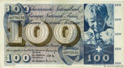 100 Francs SUISSE  1964 P.49f TB+