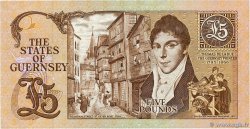 5 Pounds GUERNESEY  1990 P.53a NEUF