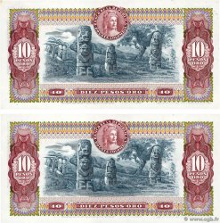 10 Pesos Oro Consécutifs COLOMBIE  1976 P.407f pr.NEUF