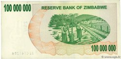 100 Millions Dollars ZIMBABWE  2008 P.58 BB