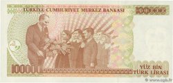 100000 Lira TURCHIA  1997 P.206 AU