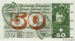 50 Francs SUISSE  1971 P.48k q.FDC