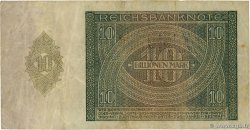 10 Billionen Mark ALLEMAGNE  1924 P.137 TB+