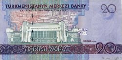 20 Manat Commémoratif TURKMENISTAN  2017 P.39 ST