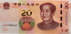 20 Yuan CHINA  2019 P.0915 SC+