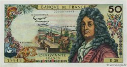 50 Francs RACINE FRANCIA  1962 F.64.03 EBC