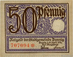 50 Pfennig DANTZIG  1919 P.11