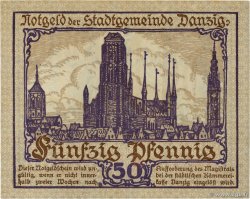 50 Pfennig DANTZIG  1919 P.11 SPL