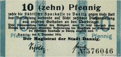 10 Pfennig DANTZIG  1916 P.05