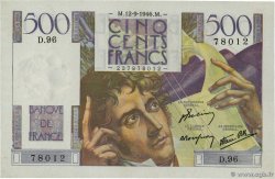 500 Francs CHATEAUBRIAND FRANKREICH  1946 F.34.06