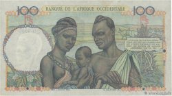 100 Francs FRENCH WEST AFRICA  1950 P.40 fVZ