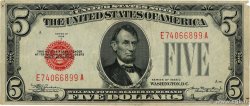 5 Dollars UNITED STATES OF AMERICA  1928 P.379c F+