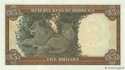 5 Dollars RHODESIEN  1976 P.36a fST+