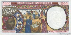 5000 Francs CENTRAL AFRICAN STATES  2000 P.104Cf UNC-