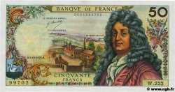 50 Francs RACINE FRANCIA  1973 F.64.24 AU
