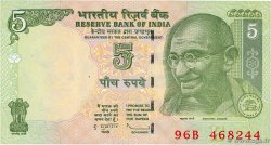 5 Rupees INDIEN
  2009 P.094Aa