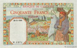 50 Francs ALGERIA  1944 P.087 VF+