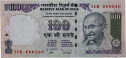 100 Rupees INDE  2009 P.098t