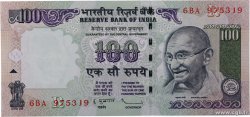 100 Rupees INDE  2009 P.098v NEUF