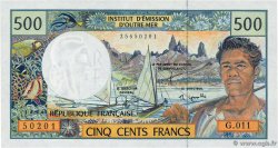 500 Francs POLYNESIA, FRENCH OVERSEAS TERRITORIES  2000 P.01e