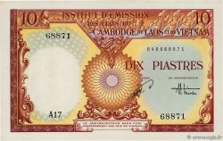 10 Piastres - 10 Dong INDOCHINE FRANÇAISE  1953 P.107 pr.NEUF