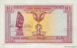 10 Piastres - 10 Dong FRENCH INDOCHINA  1953 P.107 AU
