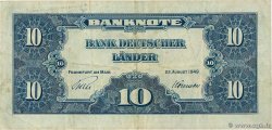 10 Deutsche Mark GERMAN FEDERAL REPUBLIC  1949 P.16a F