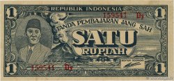 1 Rupiah INDONESIA  1945 P.017a SC+