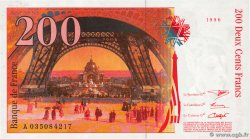 200 Francs EIFFEL FRANKREICH  1996 F.75.02 fST+