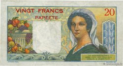 20 Francs TAHITI  1963 P.21c TB