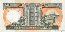 20 Dollars HONG KONG  1991 P.197b pr.NEUF