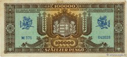 100000 Pengo HONGRIE  1945 P.121a TB+