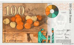 100 Francs CÉZANNE FRANCE  1997 F.74.01 NEUF