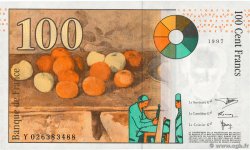 100 Francs CÉZANNE FRANCE  1997 F.74.01 UNC