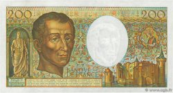 200 Francs MONTESQUIEU FRANCIA  1982 F.70.02 AU+