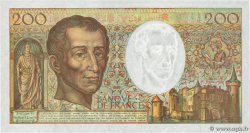 200 Francs MONTESQUIEU FRANCE  1992 F.70.12c AU