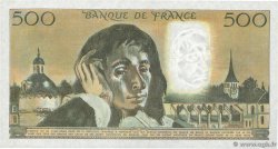 500 Francs PASCAL FRANKREICH  1985 F.71.32 fST