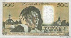 500 Francs PASCAL FRANKREICH  1985 F.71.32 fST