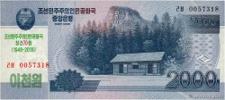 2000 Won Commémoratif NORTH KOREA  2018 P.CS22