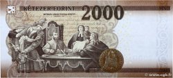 2000 Forint UNGHERIA  2016 P.204a FDC