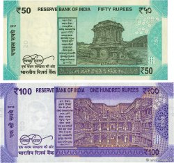 50 Rupees Lot INDIA  2017 P.111b UNC-