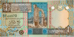 1/4 Dinar LIBYEN  2002 P.62