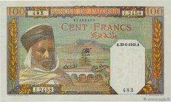 100 Francs ALGERIEN  1945 P.085 fST+