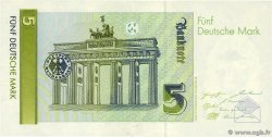 5 Deutsche Mark ALLEMAGNE FÉDÉRALE  1991 P.37 TTB+
