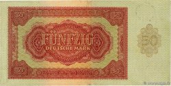 50 Deutsche Mark REPúBLICA DEMOCRáTICA ALEMANA  1955 P.20a MBC