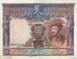 1000 Pesetas ESPAÑA  1925 P.070a MBC+