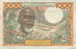 1000 Francs STATI AMERICANI AFRICANI  1961 P.103Ac q.BB