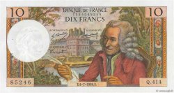 10 Francs VOLTAIRE FRANCIA  1968 F.62.33 EBC+ a SC
