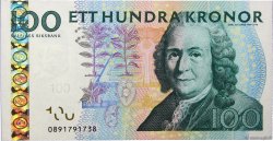 100 Kronor SUÈDE  2008 P.65d UNC